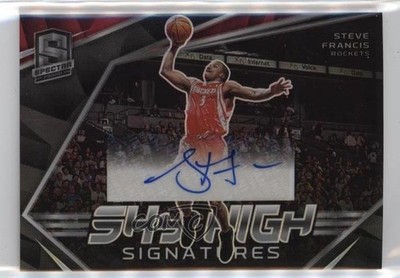 2022-23 Panini Spectra Sky High Signatures 4/99 Steve Francis #SKY-SFR Auto s6i