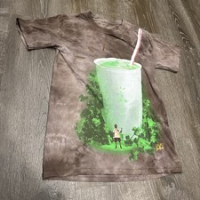 Camicia Cactus Jack Travis Scott Uomo XS 17x25,5 McDonalds McRib Shamrock Shake