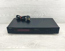 Denon TU-260L AM-FM Stereo Tuner Hi-Fi Seperate Black (Tested & Working)