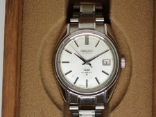King Seiko 5625-7000 Hi-beat Automatic Silver Dial Date Men's Watch Japan