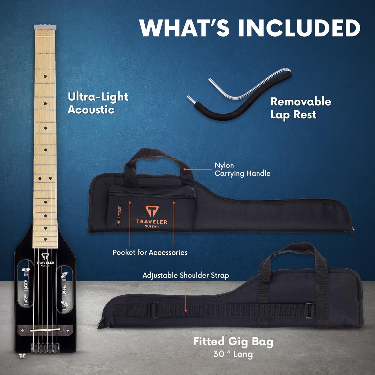 Traveler Guitar Ultra-Light Acoustic Acoustic-Electric Guitar