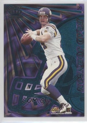 1997 Pacific Dynagon Prism Tandems Brad Johnson Gus Frerotte #20 8w9