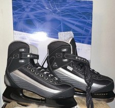 JACKSON ULTIMA Mens Softec Sport Black Ice Skates ST6102-BK Size 9