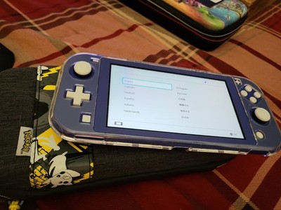 Nintendo Switch Light Console Blue+extras