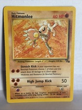 Pokémon TCG Hitmonlee Fossil 22/62 1999 Non-Holo Rare on eBay