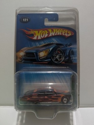 2005 HOT WHEELS 10TH ANN TREASURE HUNT CAR 1/12 PURPLE PASSION 121 W/ PROTECTOR