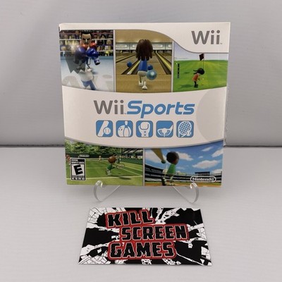 Wii Sports (2006) - Nintendo Wii - Tennis + Baseball + Bowling +