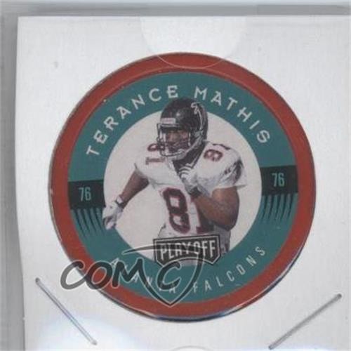 1997 Playoff First & Ten Chip Shot Red Terance Mathis #76 2u3
