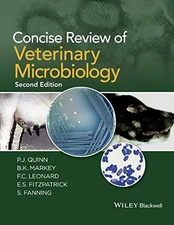 CONCISE REVIEW OF VETERINARY MICROBIOLOGY By P. J. Quinn & B. K. Markey *VG+*