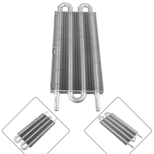 Universal Engine Oil Cooling Transmission Power Steering 4 Row Radiator ...