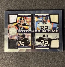 2011 Panini Totally Certified  Terry Bradshaw, Franco Harris, Joe Greene #15 /