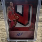 2024-25 Panini Silhouette Autograph Patch /7 Ayo Dosunmu Bulls #SIL-AYO