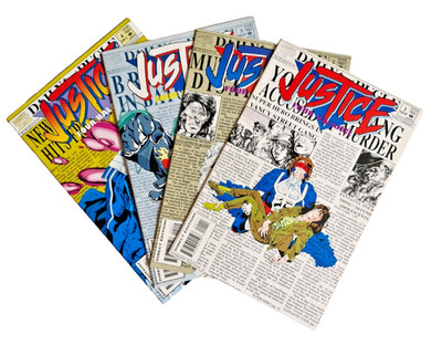 Marvel Comics - Justice - Four Balance #1 to #4 set -  from 1994