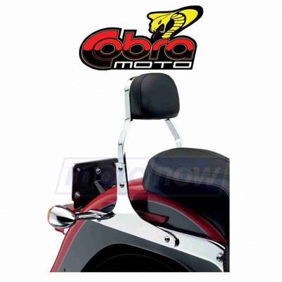 Cobra Mini Square Sissy Bar for 2006-2009 Harley Davidson FXSTB Night Train ns