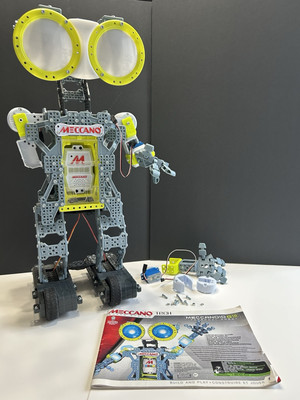 Meccano Tech Meccanoid G15 Erector Personal Robot 15401 Tested Working