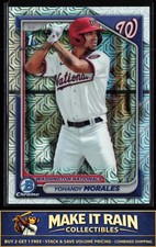 Yohandy Morales 2024 Bowman Chrome Prospects Mojo Refractor #BCP-52 Nationals