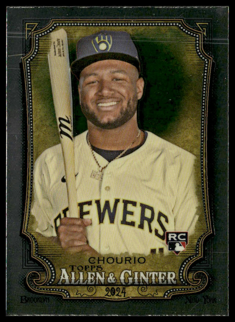 2024 Topps Allen & Ginter #276 Jackson Chourio Chrome