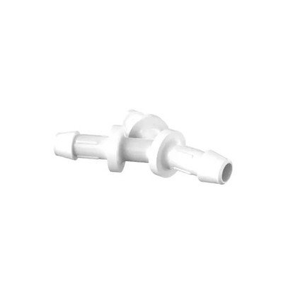 ELDON JAMES Y0-2NK7-QC Y Connector, 1/8 Inch, Natural Kynar, Pack of 45