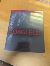 Longlegs 4K UHD Blu-Ray Steelbook New Sealed Mint