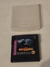 Sega Game Gear 1993 - Mortal Kombat II Video Game Works - Cartridge + Case