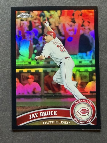 Jay Bruce [Refractor] #48 2011 Topps Chrome card