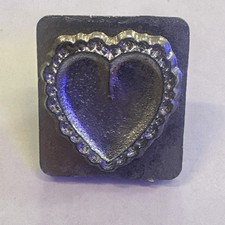 Tandy Craftool timbro in pelle CUORE 1" #8332