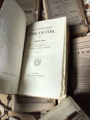 Ephraem Syri. Syrian. Volumes 1 To 8 Caillau 1842 Works. Latin. Ephrem - Picture 9 of 13