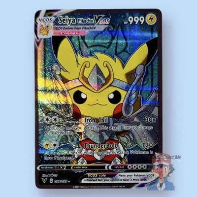 Pikachu Saint Saiya Cosplay Cute Doujin ACG HOLO Card - Near Mint C.