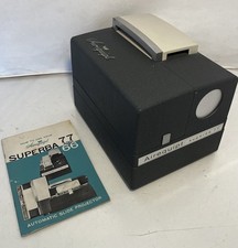 Vintage Airequipt Superba 77a Slide Projector w/ Working Lamp Bulb  Manual