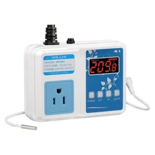 WH1436A 10A Temperature Controller 110V Digital Thermostat Switch Sous Vide C...
