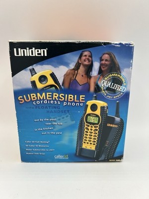 Uniden WXI377 Submersible Cordless Phone Waterproof Handset - Damaged Antenna