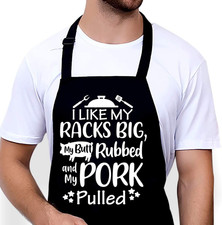 Grill Gifts for Men - Funny Apron for Men Grilling - Grill Apron for Dad, Husban
