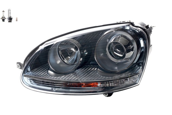 Scheinwerfer Xenon Passend FüR Vw Golf V 1K 5M 10/03- 05/09 Links + Leuchtmittel-image
