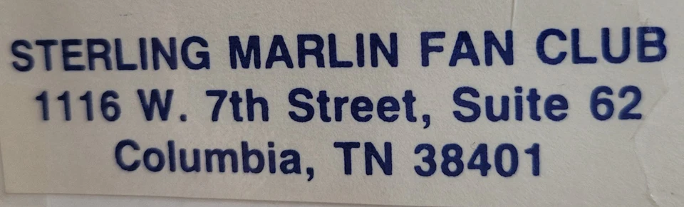 🏁🏆Sterling Marlin Autographed NASCAR 1:64 Scale Car🏁🏆 - Image 3 of 3