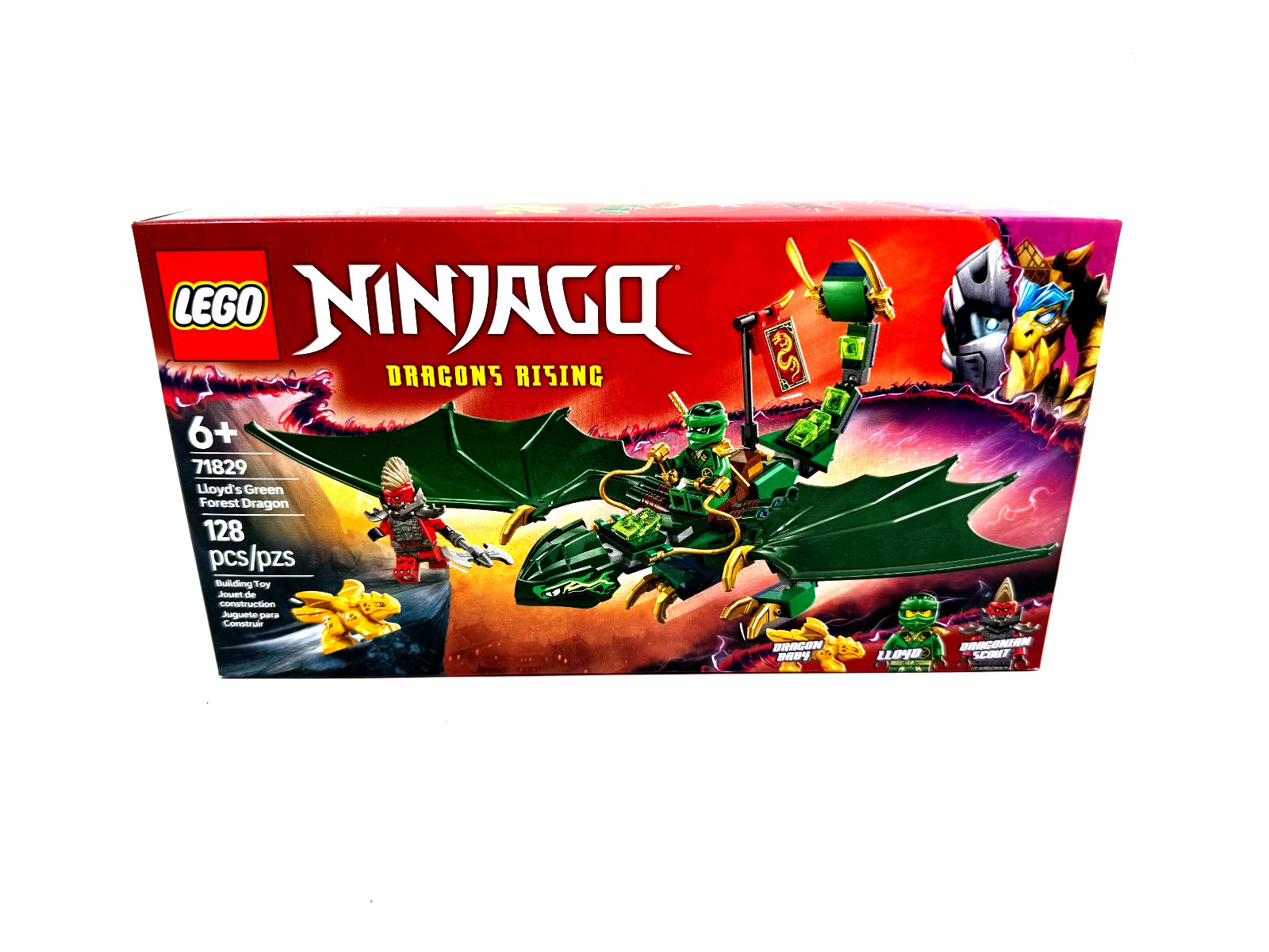 LEGO Ninjago Lloyd’s Green Forest Dragon 71829 NEW SEALED Set