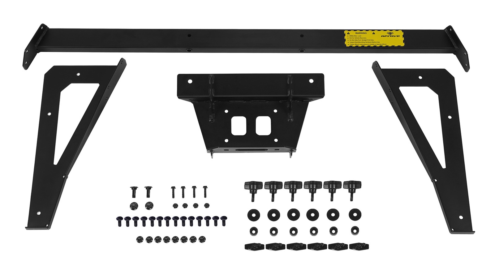 Aprove Bed Winch Mount for Can-Am Defender HD5 HD8 HD10 16-22