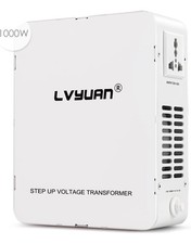LVYUAN 1000W Watt Voltage Transformer Converter 110/120 Volt - 220/240 Volt