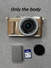 OLYMPUS PEN E-PL9 Mirrorless Camera Body Brown - 16.1MP, 4K, Wi-Fi, Near Mint