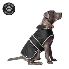 Ancol Stormguard Dog Coat Waterproof Fleece Lined, Warm Small