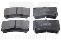 Bremsbelagsatz Scheibenbremse NK 223220 FüR Mazda 323 121 Demio BA KIA BG 4 5 2