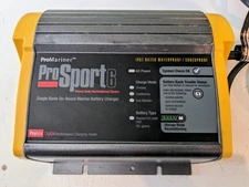 Marine Battery Charger. Pro Mariner Pro Sport 6 Single Bank On Board Heavy Duty