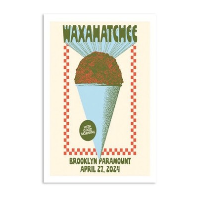 Waxahatchee Brooklyn Paramount NY Apr 27 2024 Poster