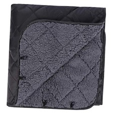 Large Warm Blanket with Sherpa Lining, Cold Weather Outdoor Blanket 59"x 79"
