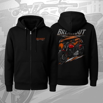For Harley-Davidson Breakout FXBRS 2018-2022 fans - Motorcycle ZIP Hoodie