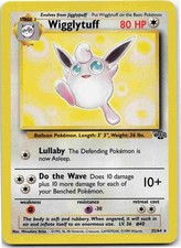 Wigglytuff (32) Rare Jungle JU Colorless Unlimited 32/64 1999 LP
