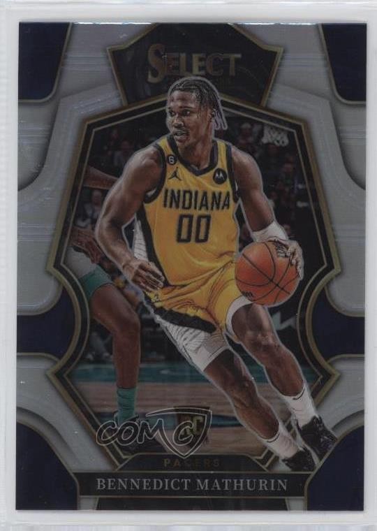 2022-23 Panini Select Premier Level Silver Prizm Bennedict Mathurin #182 7sd