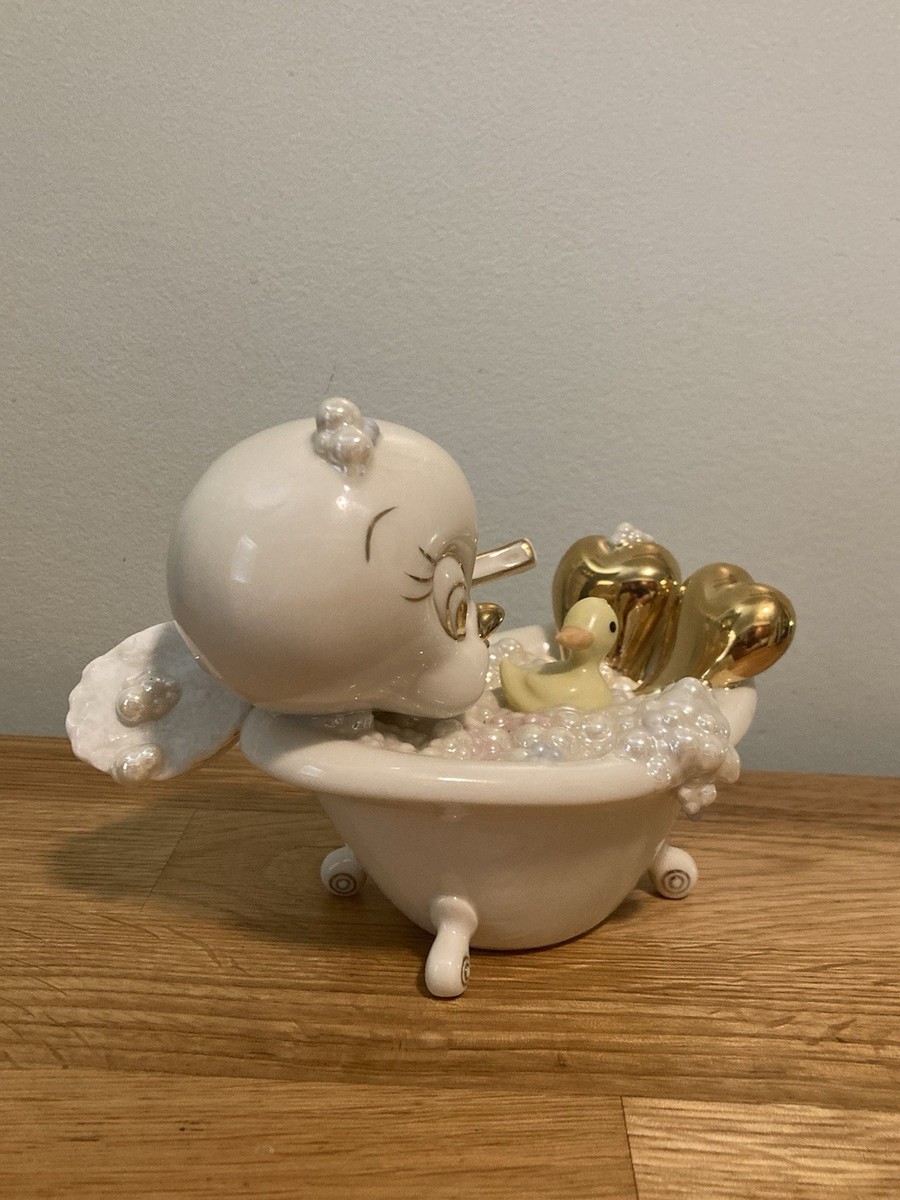 Lenox Looney Tunes Tweety Bird Scrub-a-Dub Figurine 24k Gold