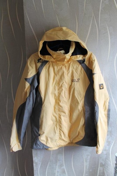 Women Jack Wolfskin Jacket Yellow 38 / M / 46 #9DYD