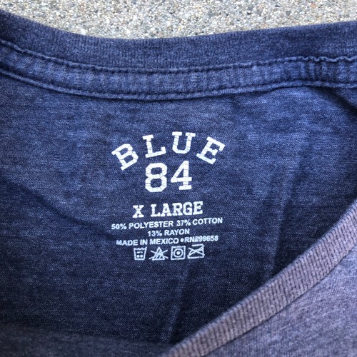 BLUE 84 GRAND CANYON T Shirt Men's XL Blue Short Sleeve Crew - Picture 3 of 6