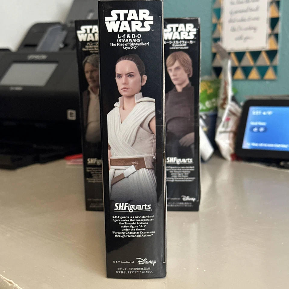 Figuras de acción SH Figuarts Star Wars Rey D-O Rise of Skywalker Foto 2 de 4